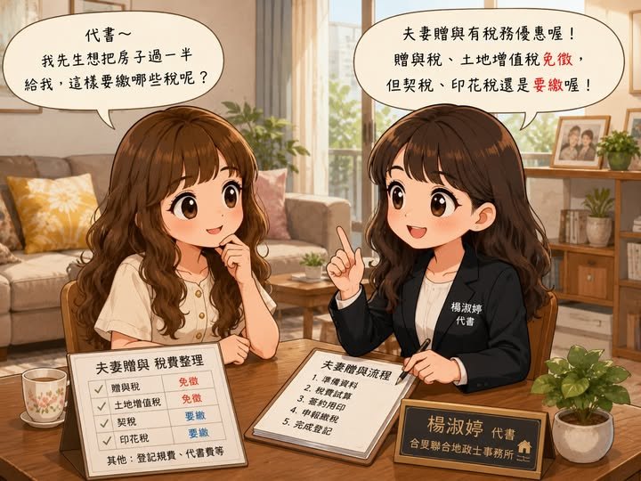 配偶贈與真的都免稅嗎？